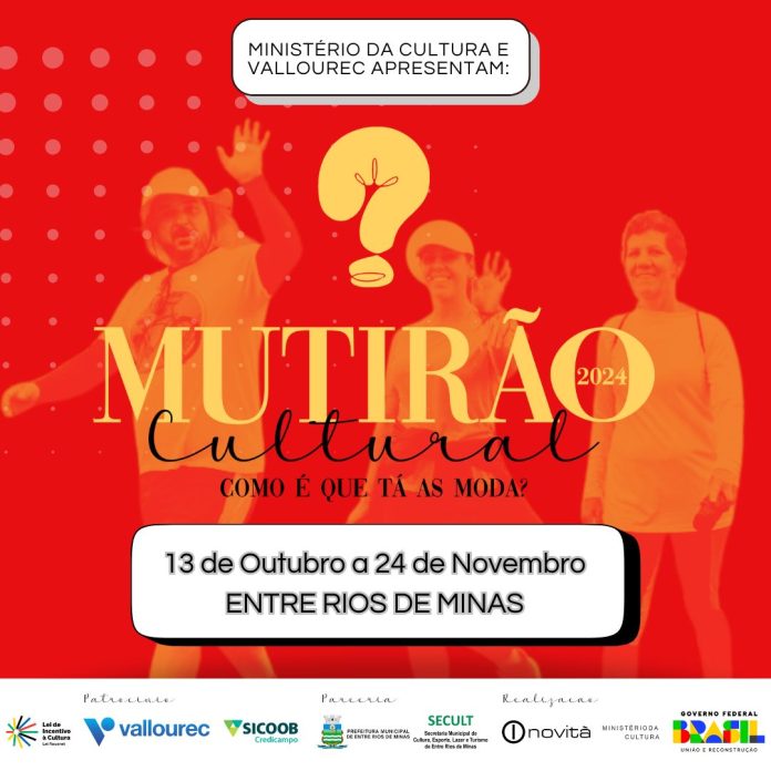 Comédia mineira vai arrancar boas risadas no 8º Mutirão Cultural de Entre Rios de Minas