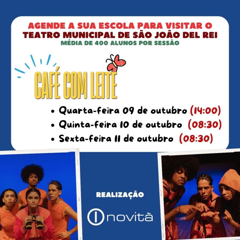 6° Festin: Teatro Infantil celebra Dia das Crianças em São João del Rei